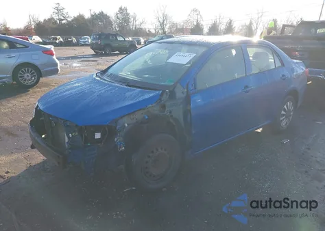 2010 Toyota Corolla Le из США, поврежденный, VIN 2T1BU4EEXAC393666